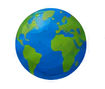 Earth graphic representing 33181 / Miami — Out Of This World Learning Academy K–5 microschool in Miami, Florida